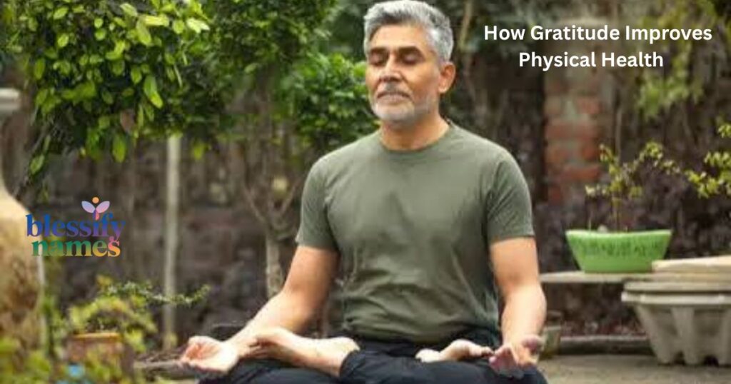 A medical checkup showing how gratitude improves physical health and heart function.
