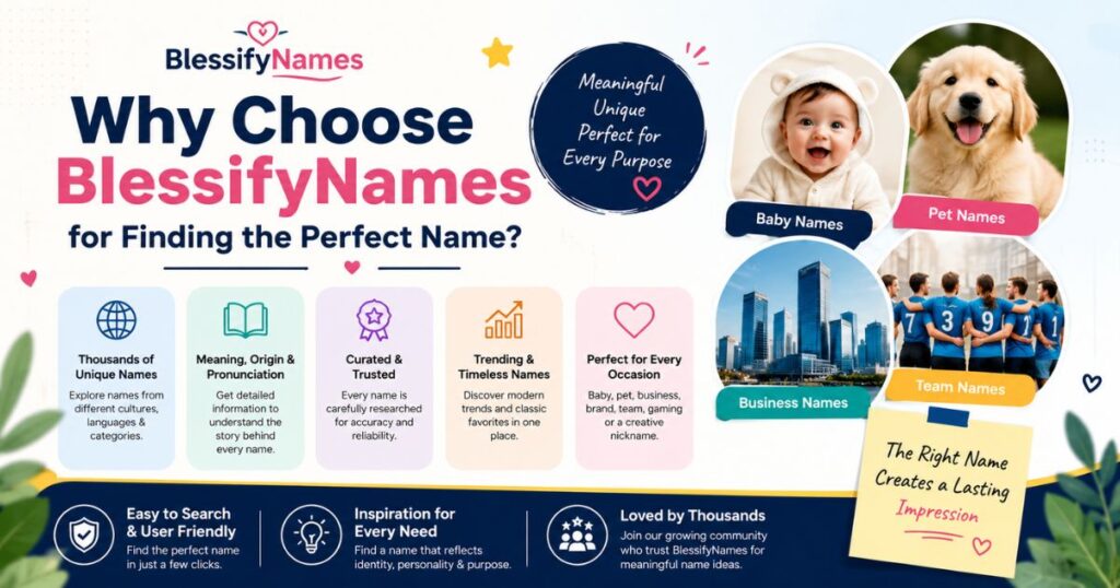 "Heading text: Why Choose BlessifyNames for Finding the Perfect Name?"